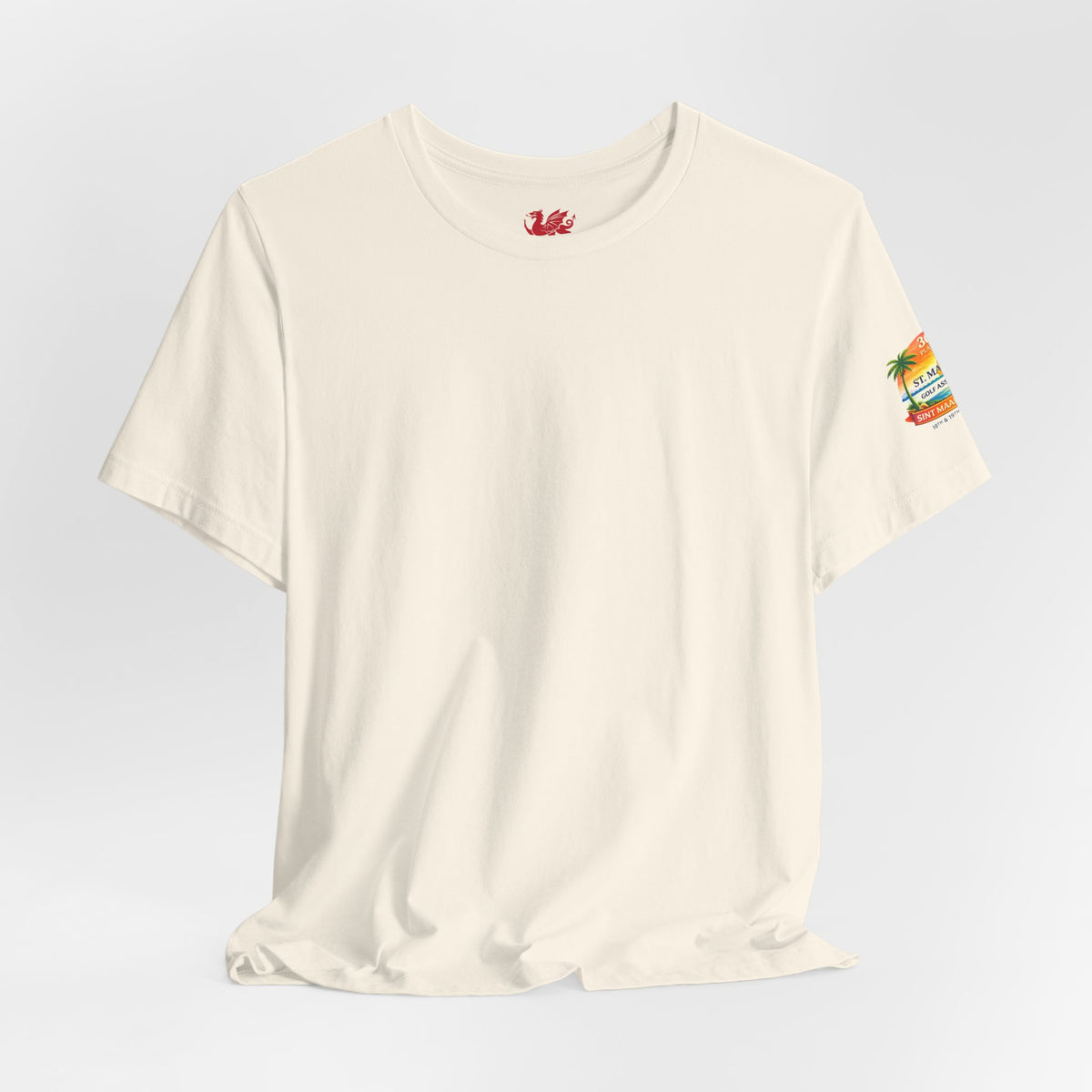 St. Maarten Golf Association Tee — Island Sunset T-Shirt.