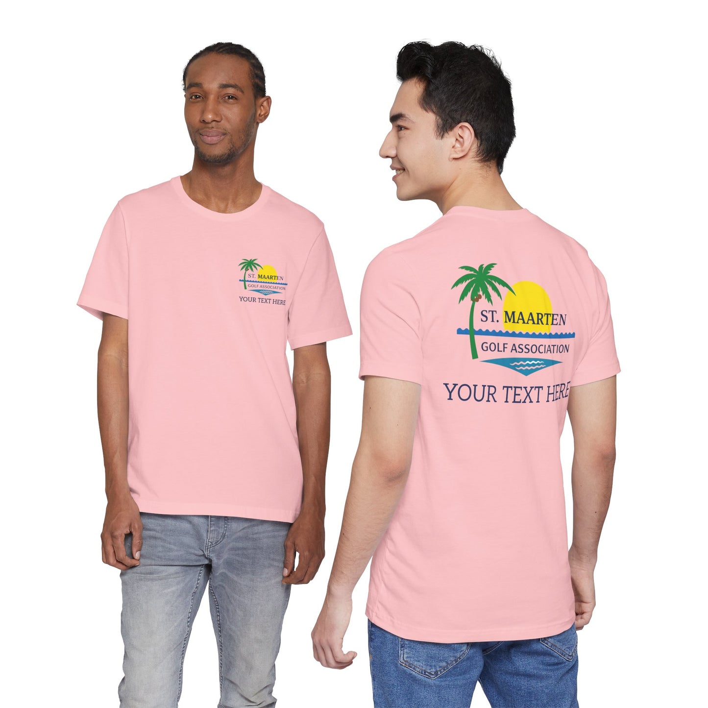 St.Maarten Golf Association Unisex Jersey Short Sleeve Tee