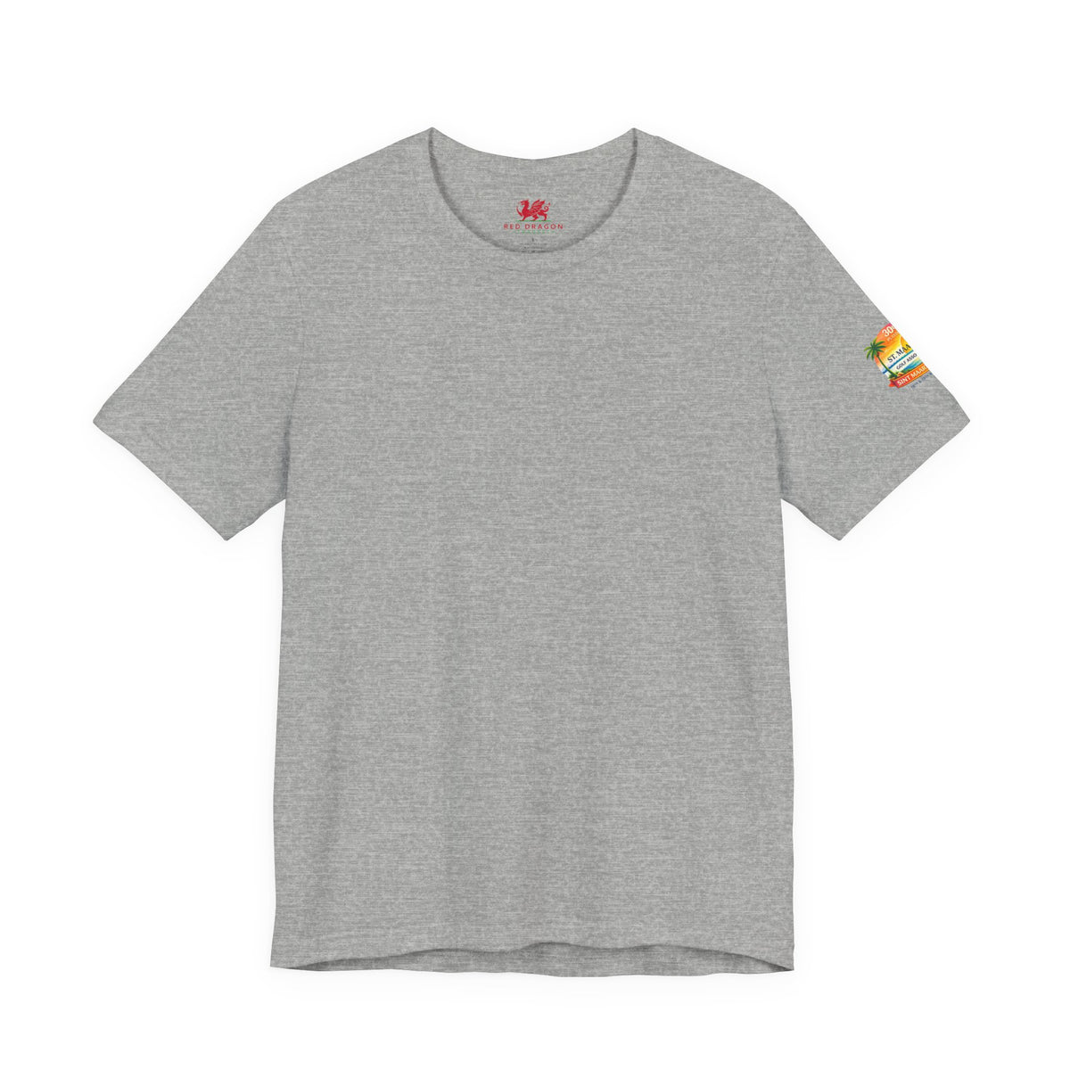St. Maarten Golf Association Tee — Island Sunset T-Shirt.