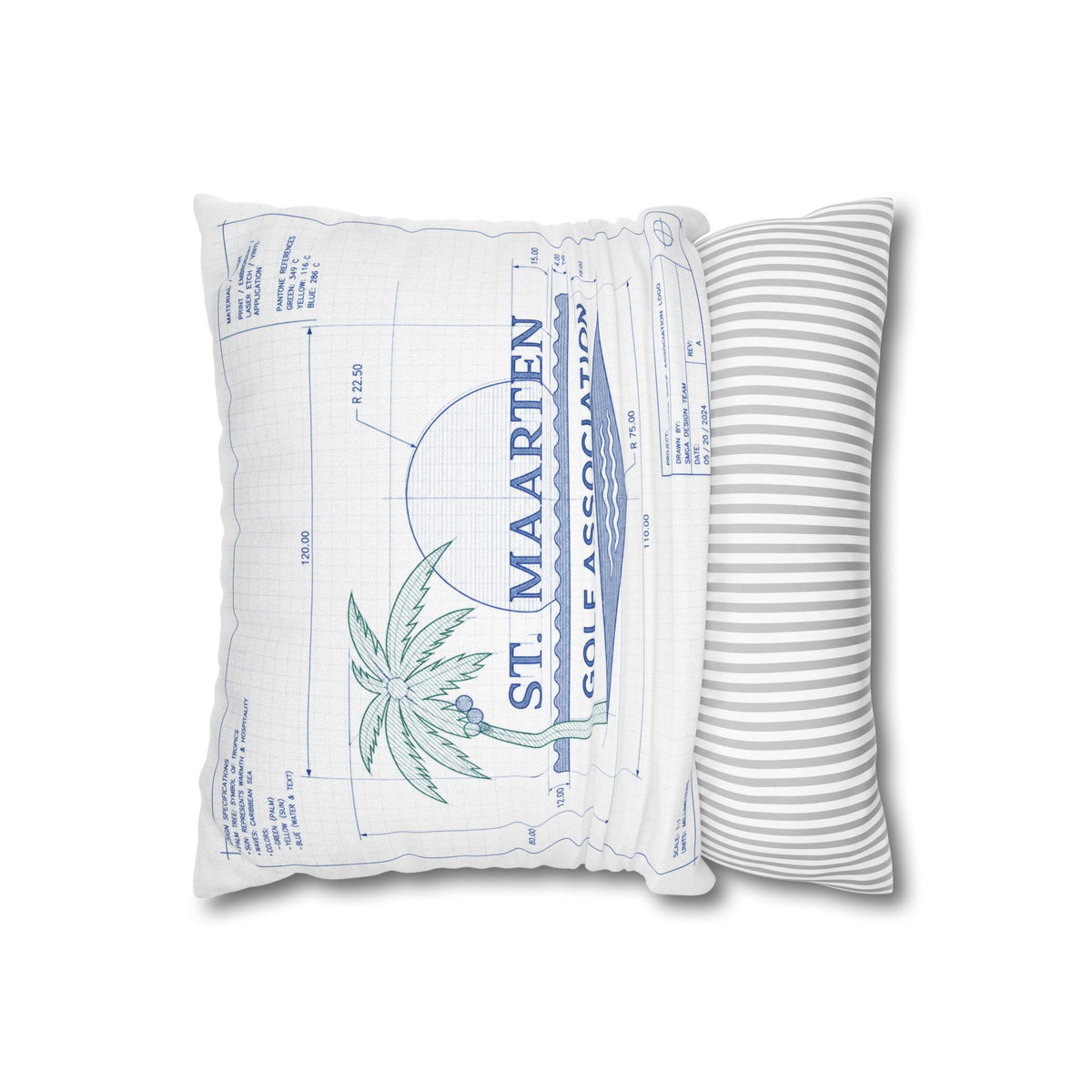 Grumpy’s Sports & Music Square Pillowcase