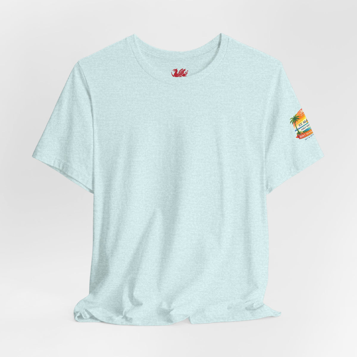 St. Maarten Golf Association Tee — Island Sunset T-Shirt.