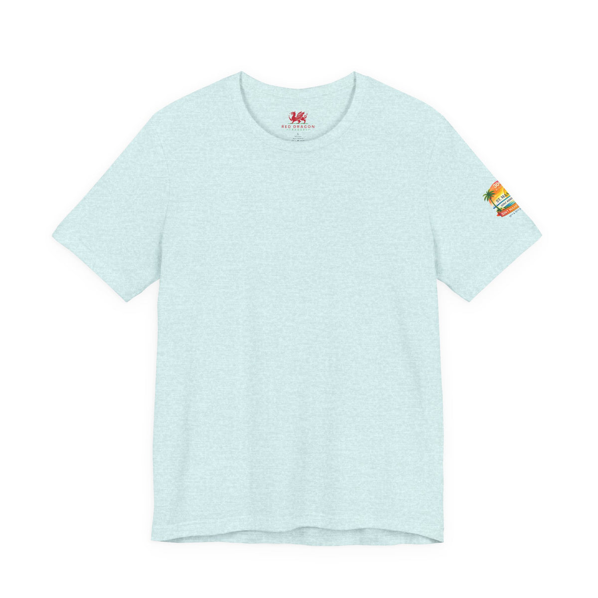 St. Maarten Golf Association Tee — Island Sunset T-Shirt.