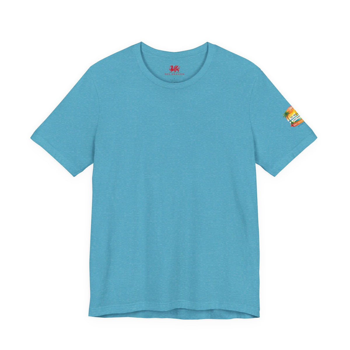 St. Maarten Golf Association Tee — Island Sunset T-Shirt.