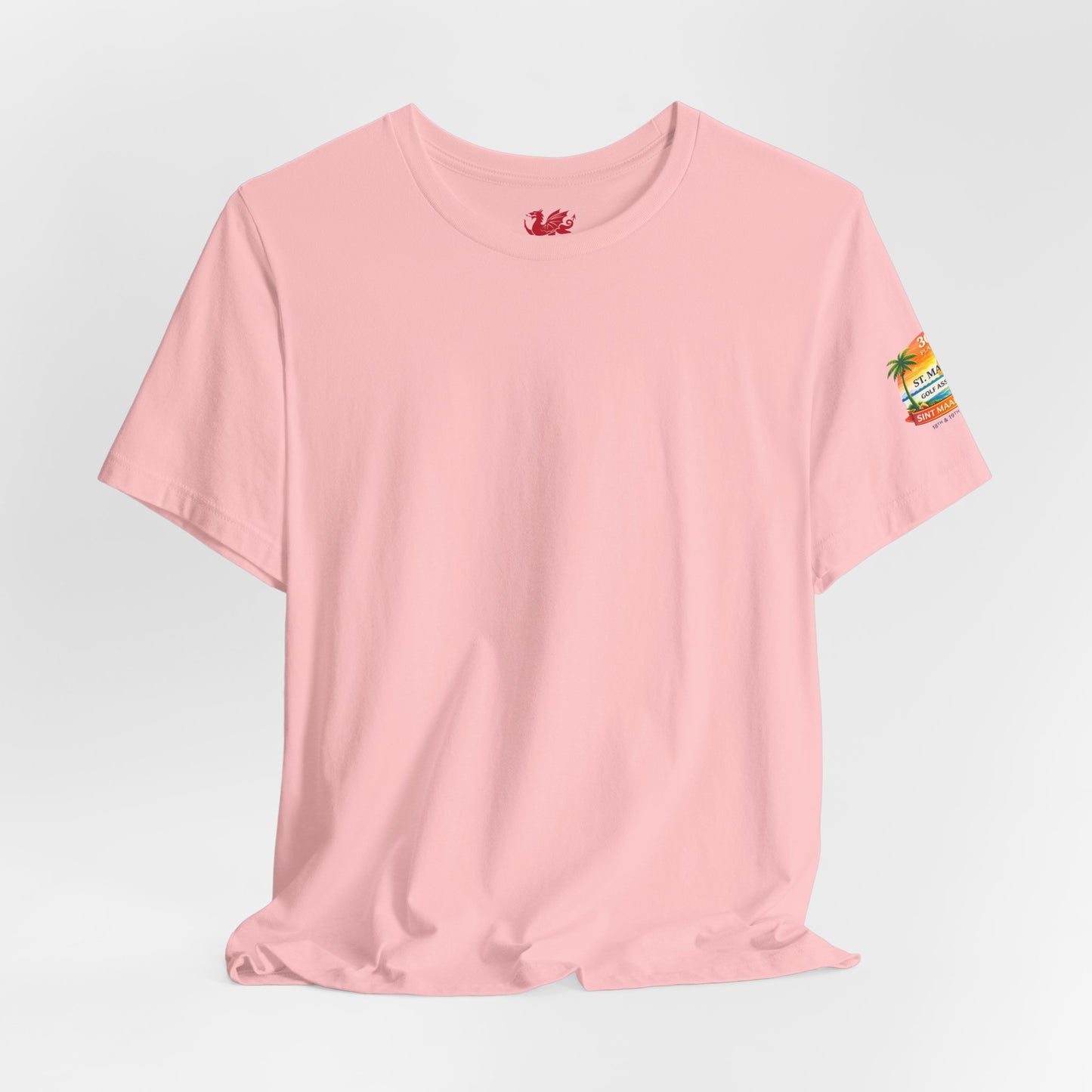 St. Maarten Golf Association Tee — Customizable Island Sunset T-Shirt