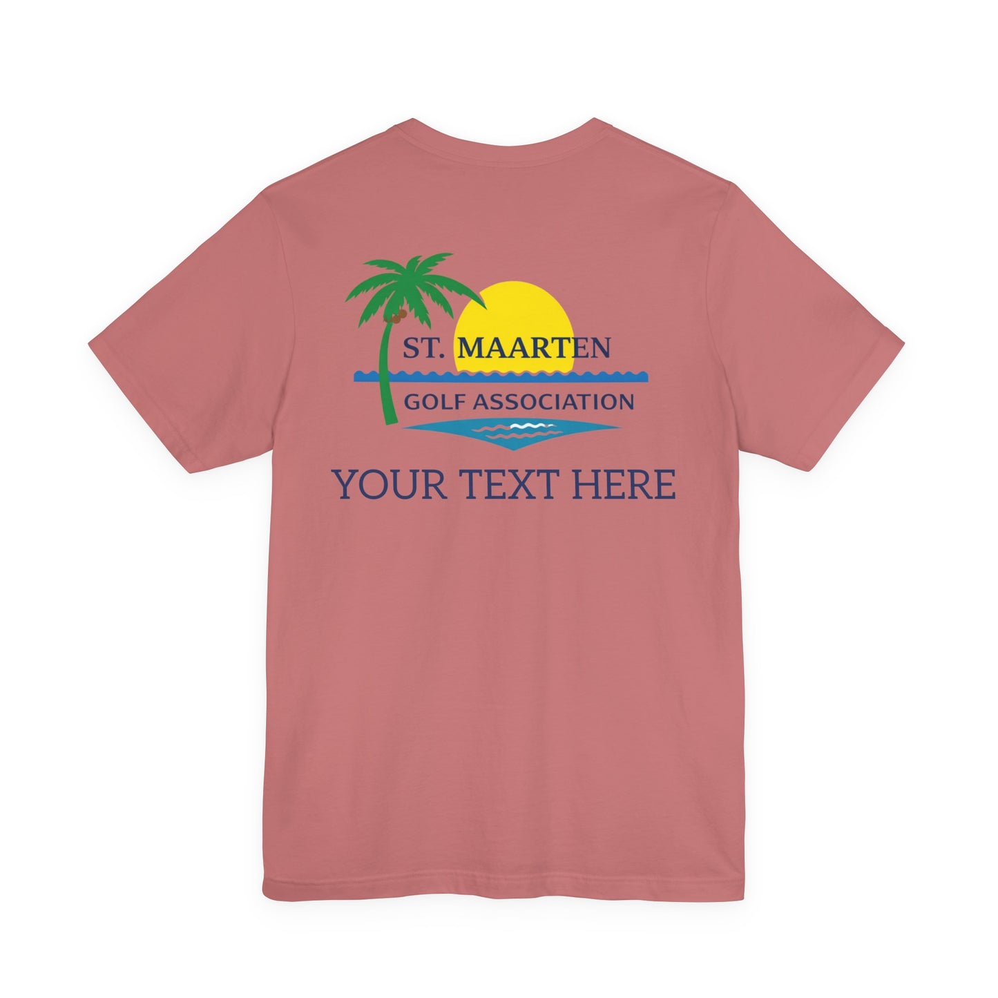 St.Maarten Golf Association Unisex Jersey Short Sleeve Tee
