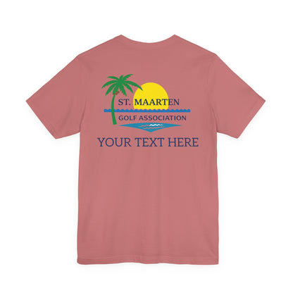 St.Maarten Golf Association Unisex Jersey Short Sleeve Tee