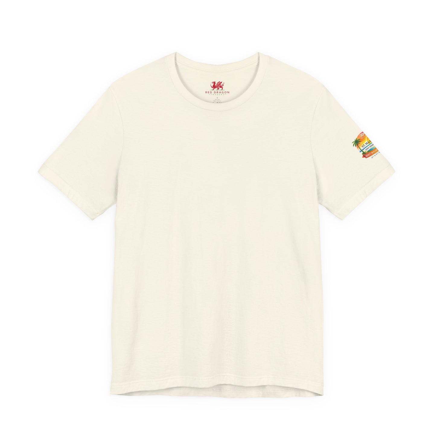 St. Maarten Golf Association Tee — Customizable Island Sunset T-Shirt