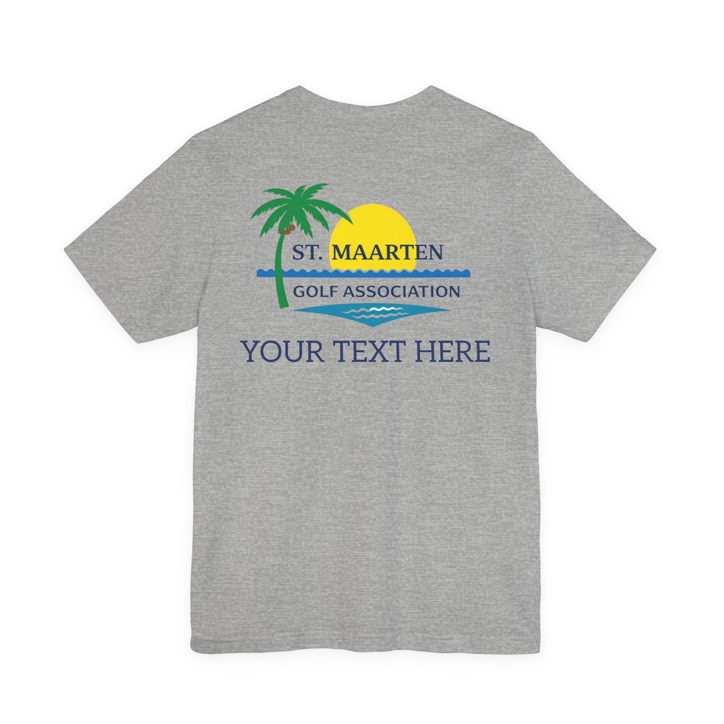 St.Maarten Golf Association Unisex Jersey Short Sleeve Tee