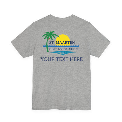 St.Maarten Golf Association Unisex Jersey Short Sleeve Tee