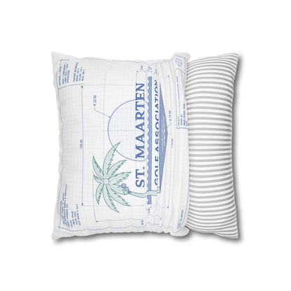 Grumpy’s Sports & Music Square Pillowcase