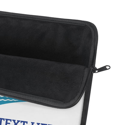 St. Maarten Golf Association Laptop Sleeve — Customizable Tropical Golf Logo Case