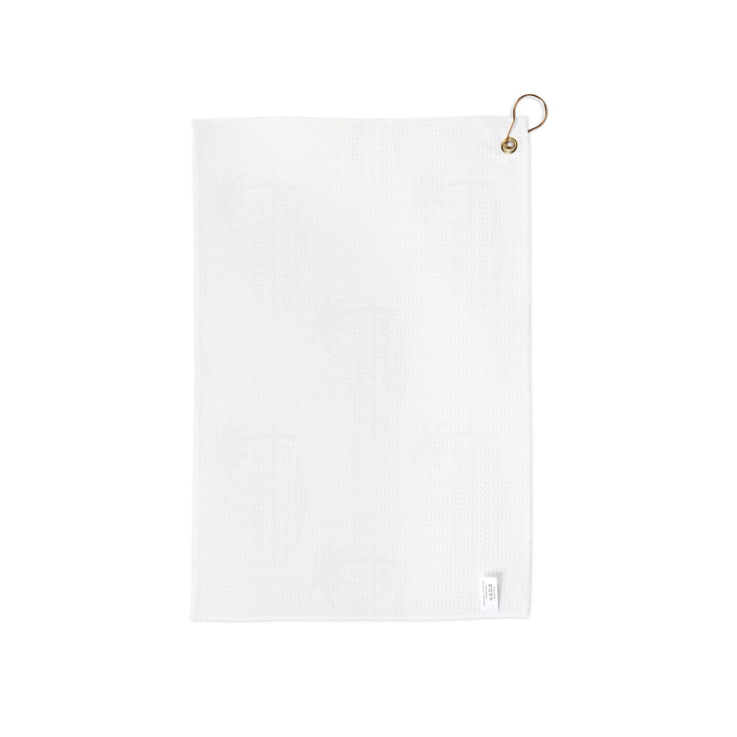 St. Maarten Golf Towel — Tropical Palm & Sunset Course Logo