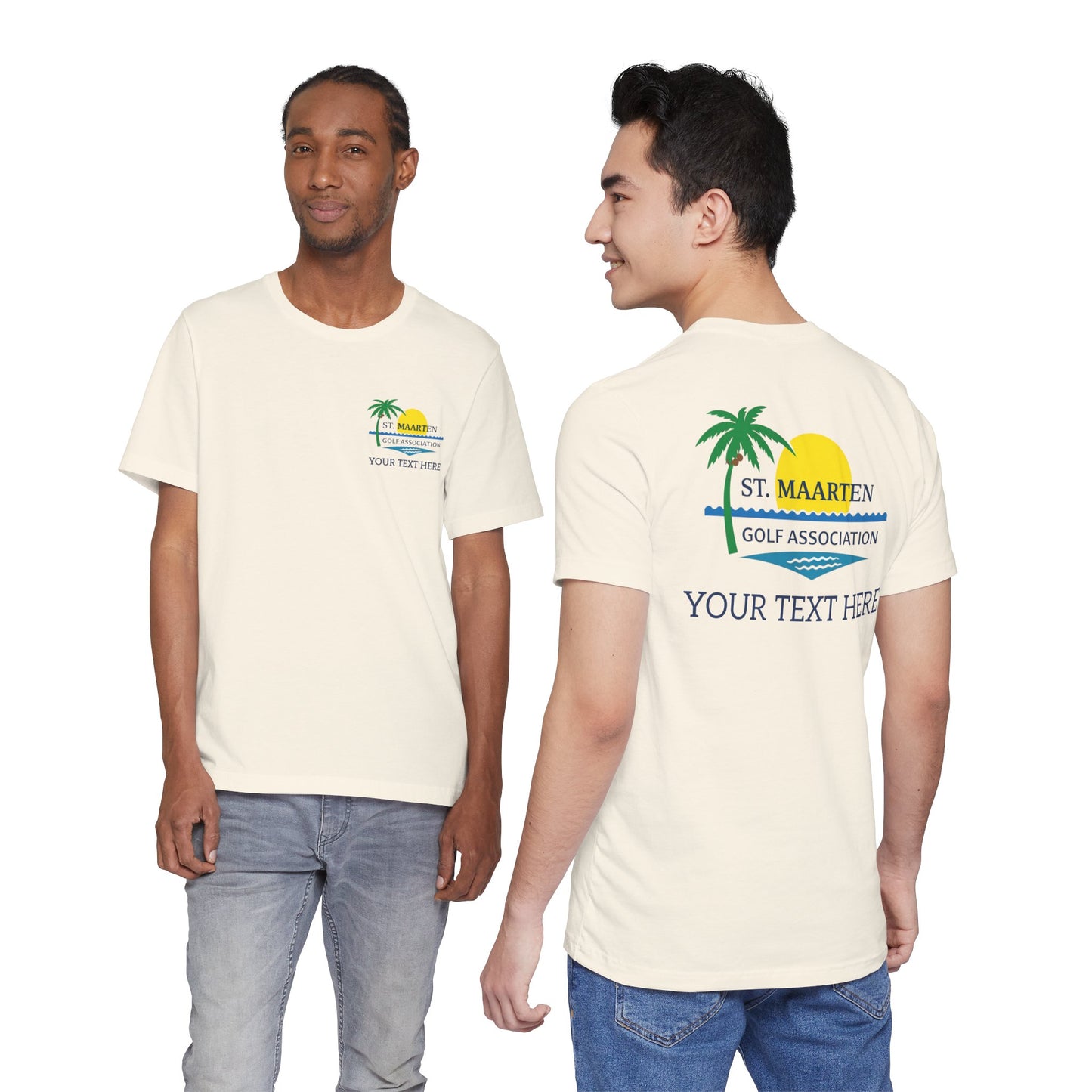 St.Maarten Golf Association Unisex Jersey Short Sleeve Tee