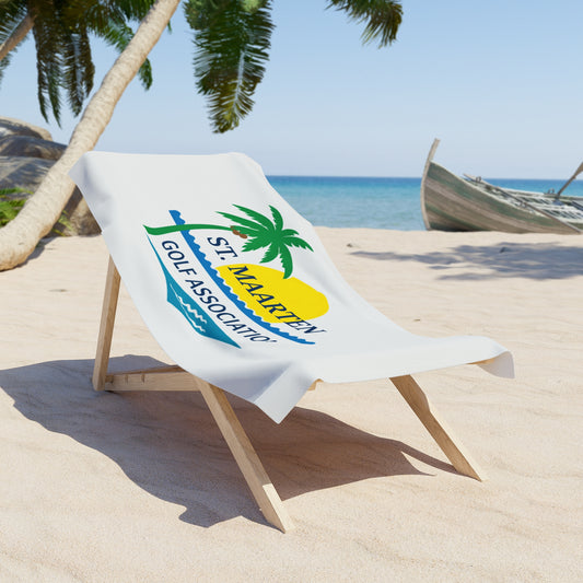 St. Maarten Golf Association Beach Towel