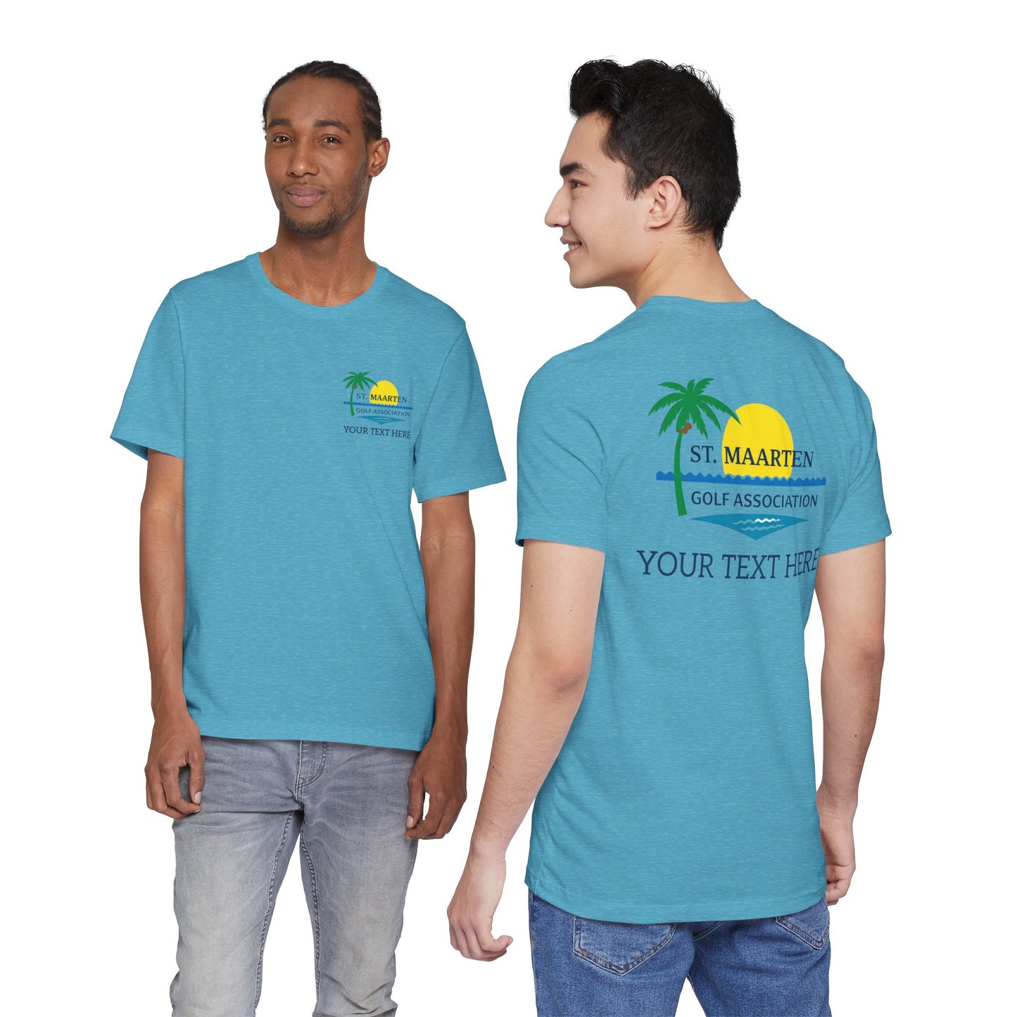 St.Maarten Golf Association Unisex Jersey Short Sleeve Tee