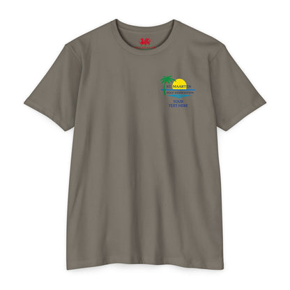 SMGA Classic Unisex Golf T-Shirt. Official Sint Maarten Golf Association Apparel