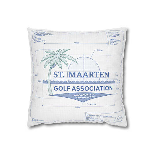 Grumpy’s Sports & Music Square Pillowcase