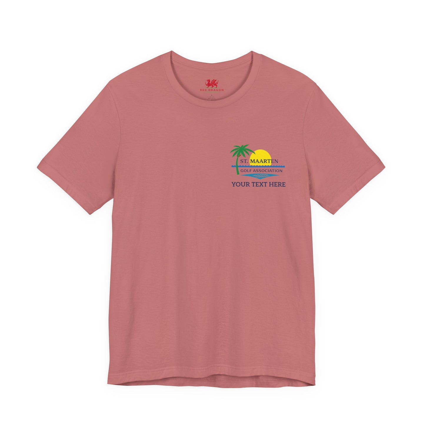 St.Maarten Golf Association Unisex Jersey Short Sleeve Tee