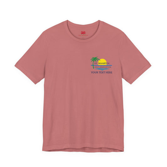 St.Maarten Golf Association Unisex Jersey Short Sleeve Tee
