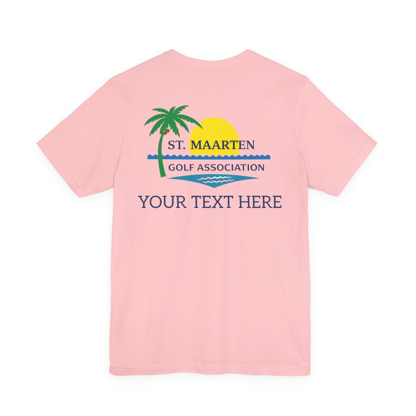 St.Maarten Golf Association Unisex Jersey Short Sleeve Tee
