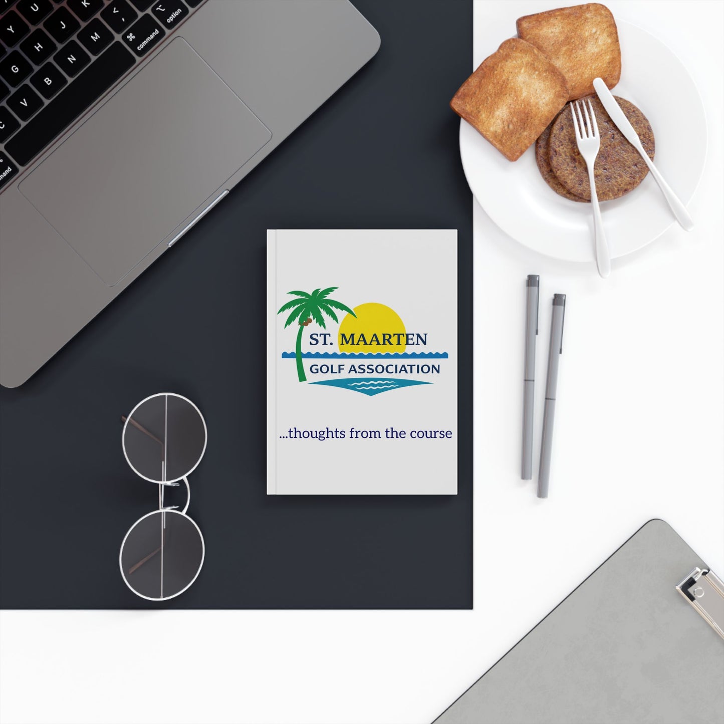St. Maarten Golf Association Hardcover Journal — "Thoughts From the Course"