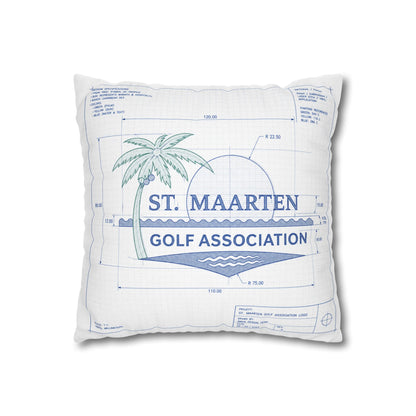 Grumpy’s Sports & Music Square Pillowcase