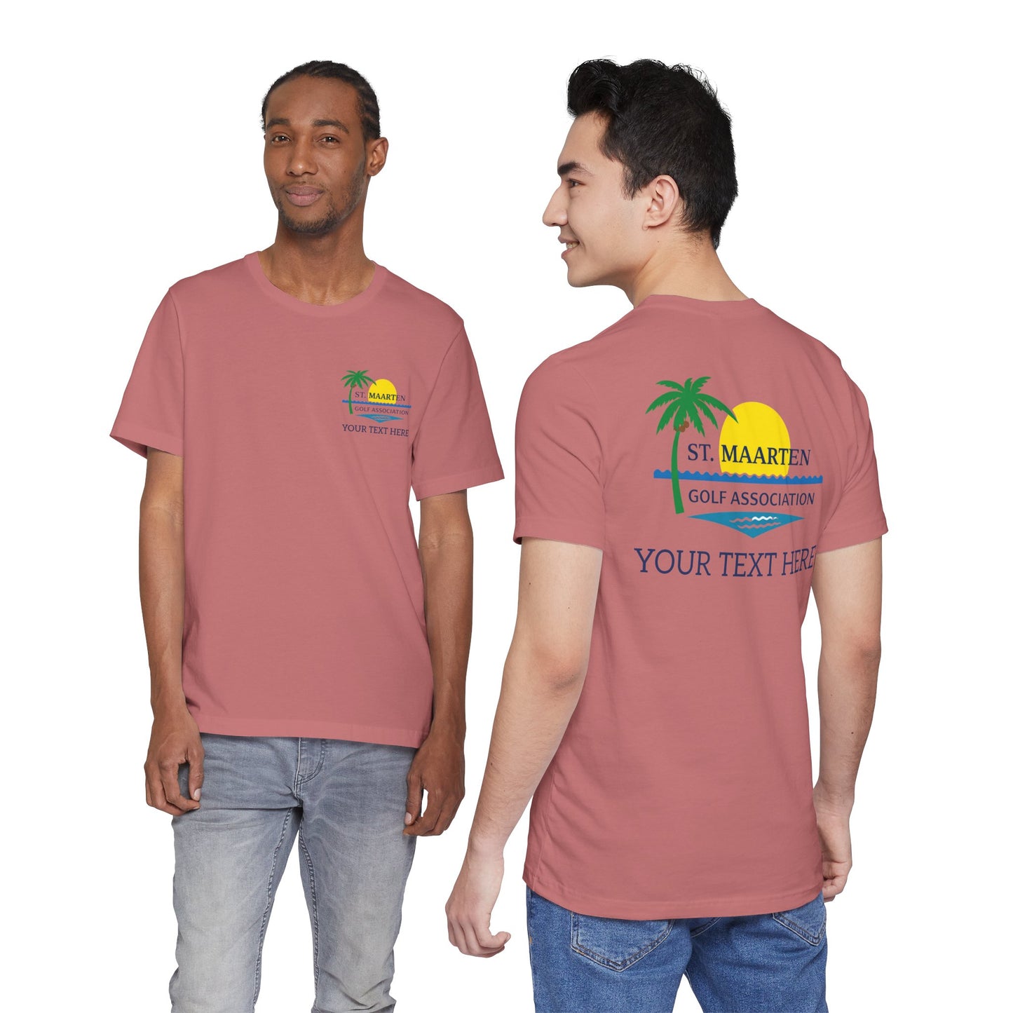 St.Maarten Golf Association Unisex Jersey Short Sleeve Tee