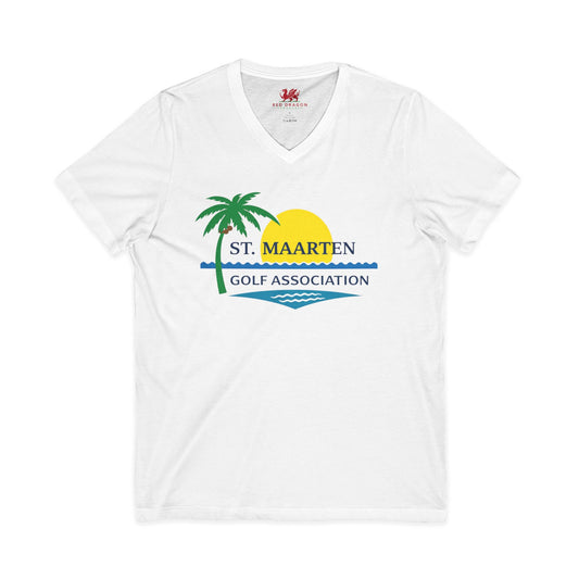St. Maarten Golf Association V-Neck Tee