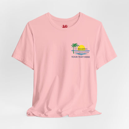St.Maarten Golf Association Unisex Jersey Short Sleeve Tee