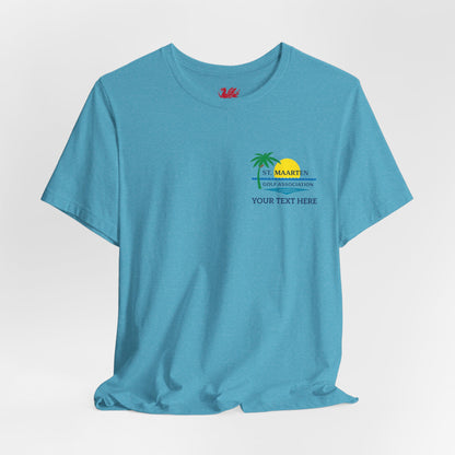 St.Maarten Golf Association Unisex Jersey Short Sleeve Tee