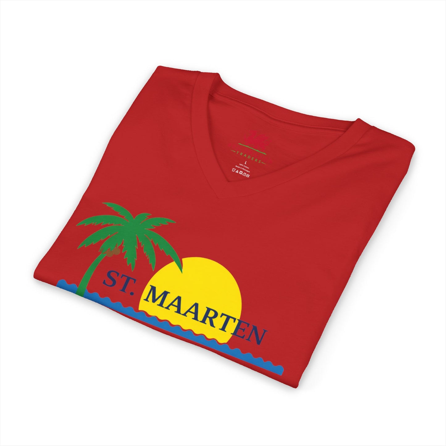 St. Maarten Golf Association V-Neck Tee