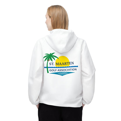 St. Maarten Golf Association Windbreaker Jacket — Tropical Logo Zip-Up
