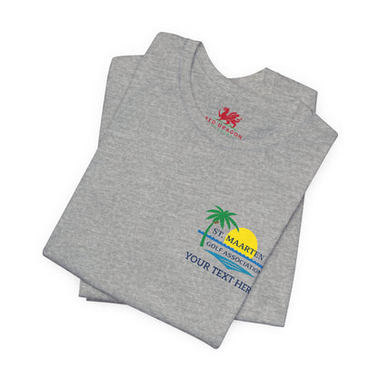 St.Maarten Golf Association Unisex Jersey Short Sleeve Tee