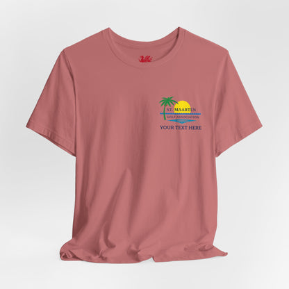 St.Maarten Golf Association Unisex Jersey Short Sleeve Tee