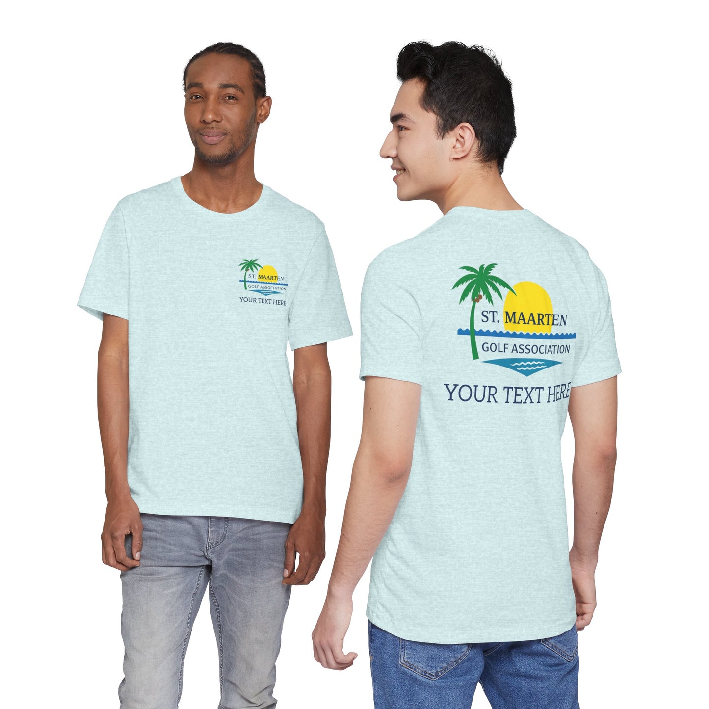 St.Maarten Golf Association Unisex Jersey Short Sleeve Tee