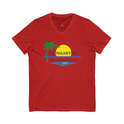 St. Maarten Golf Association V-Neck Tee
