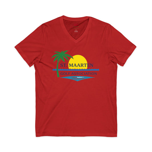 St. Maarten Golf Association V-Neck Tee