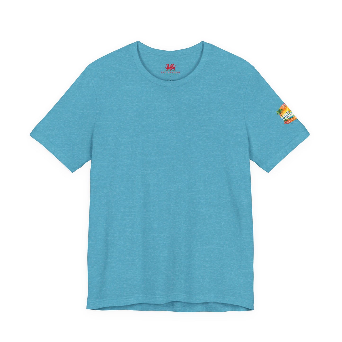 St. Maarten Golf Association Tee — Customizable Island Sunset T-Shirt