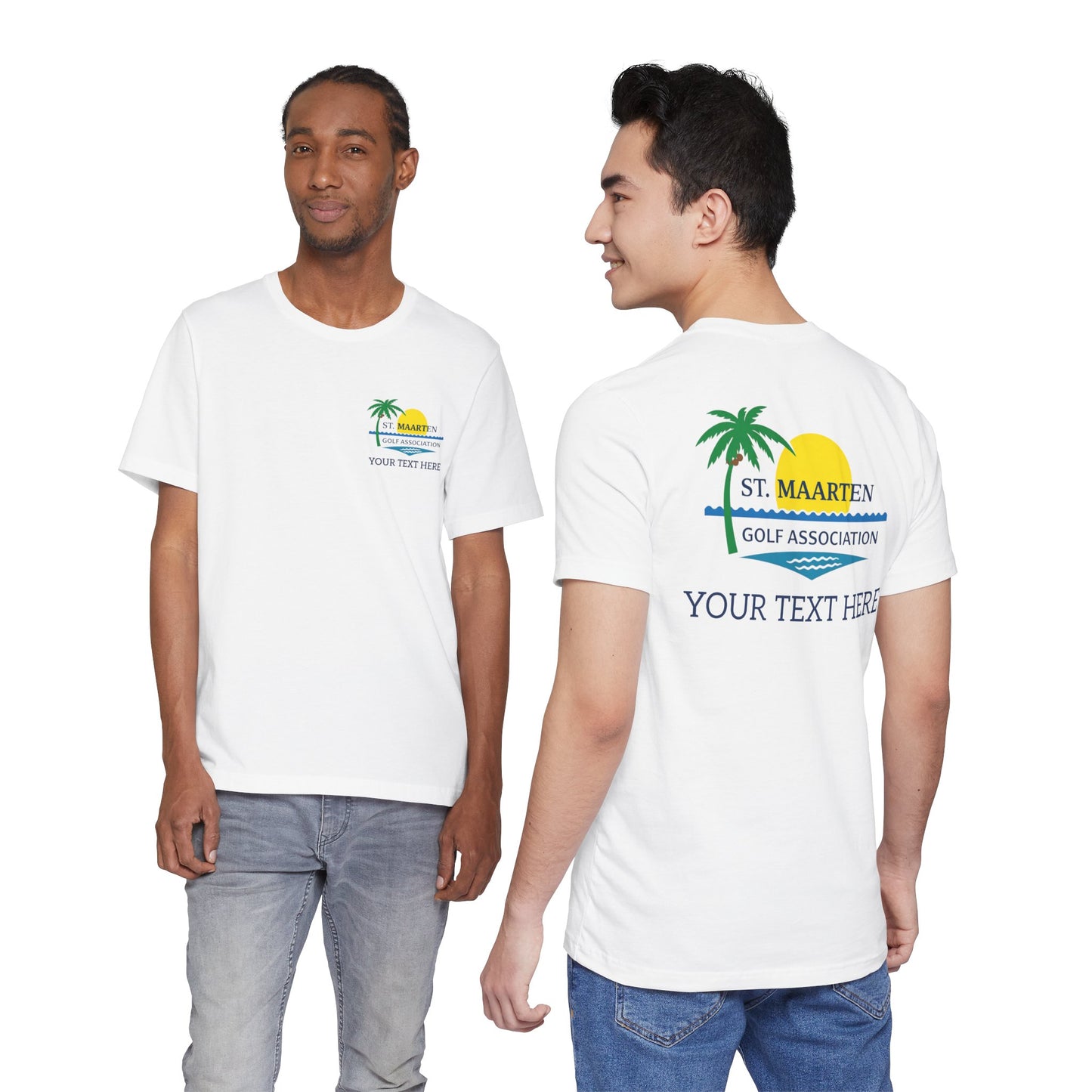 St.Maarten Golf Association Unisex Jersey Short Sleeve Tee
