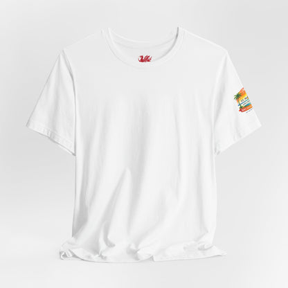 St. Maarten Golf Association Tee — Customizable Island Sunset T-Shirt