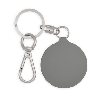 St. Maarten Golf Association Keyring Tag — Tropical Palm & Sunset Keychain