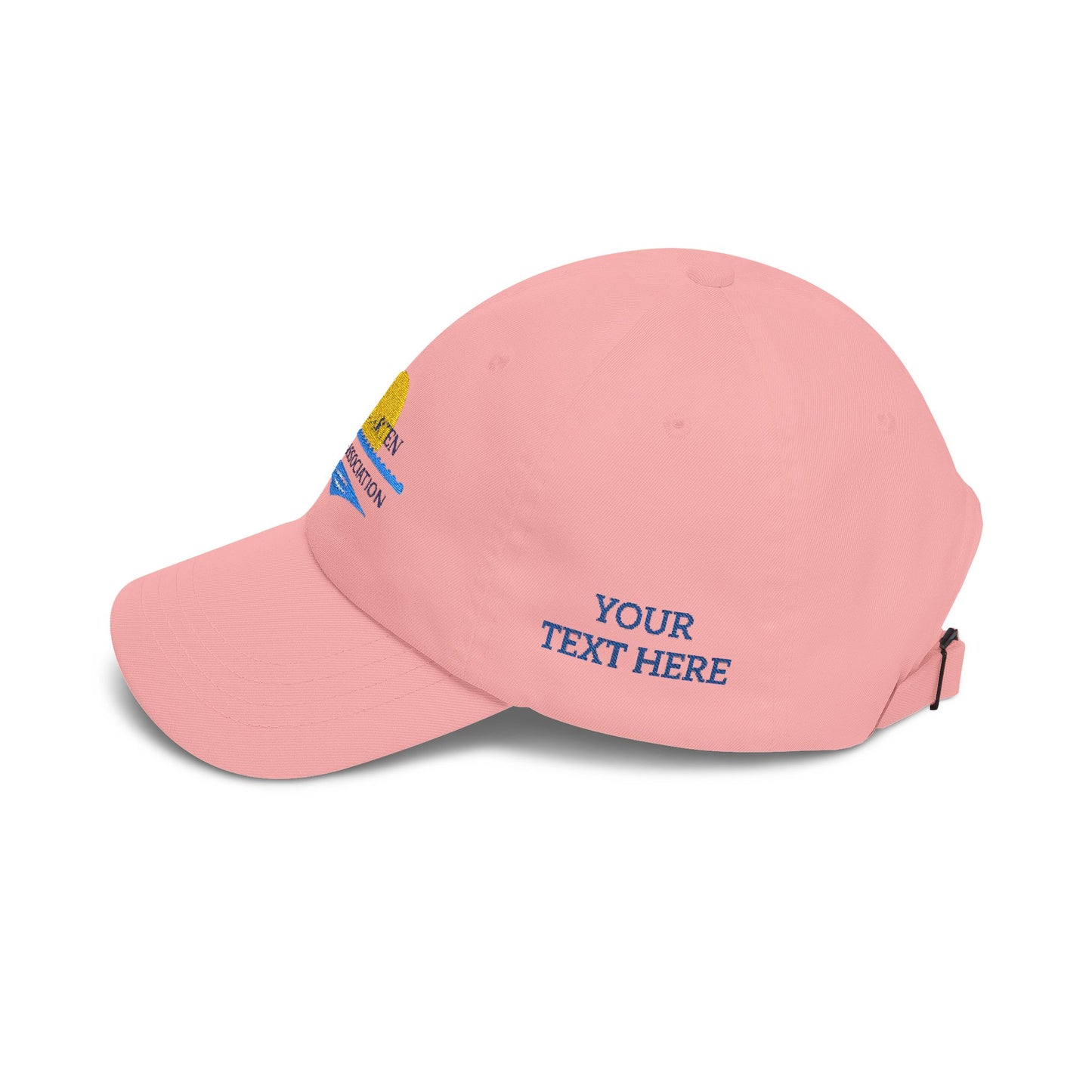 St. Maarten Golf Association Dad Cap — Tropical Palm & Sunset Embroidered Hat
