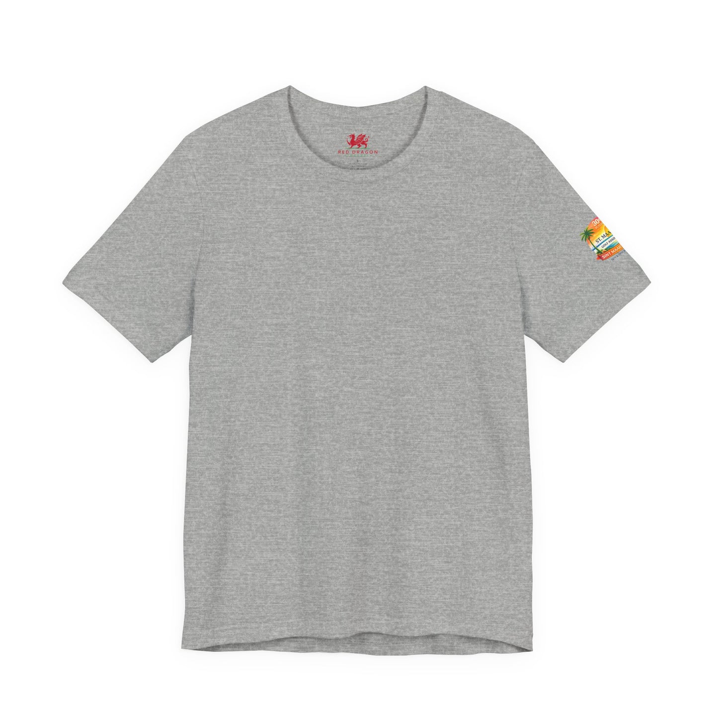St. Maarten Golf Association Tee — Customizable Island Sunset T-Shirt