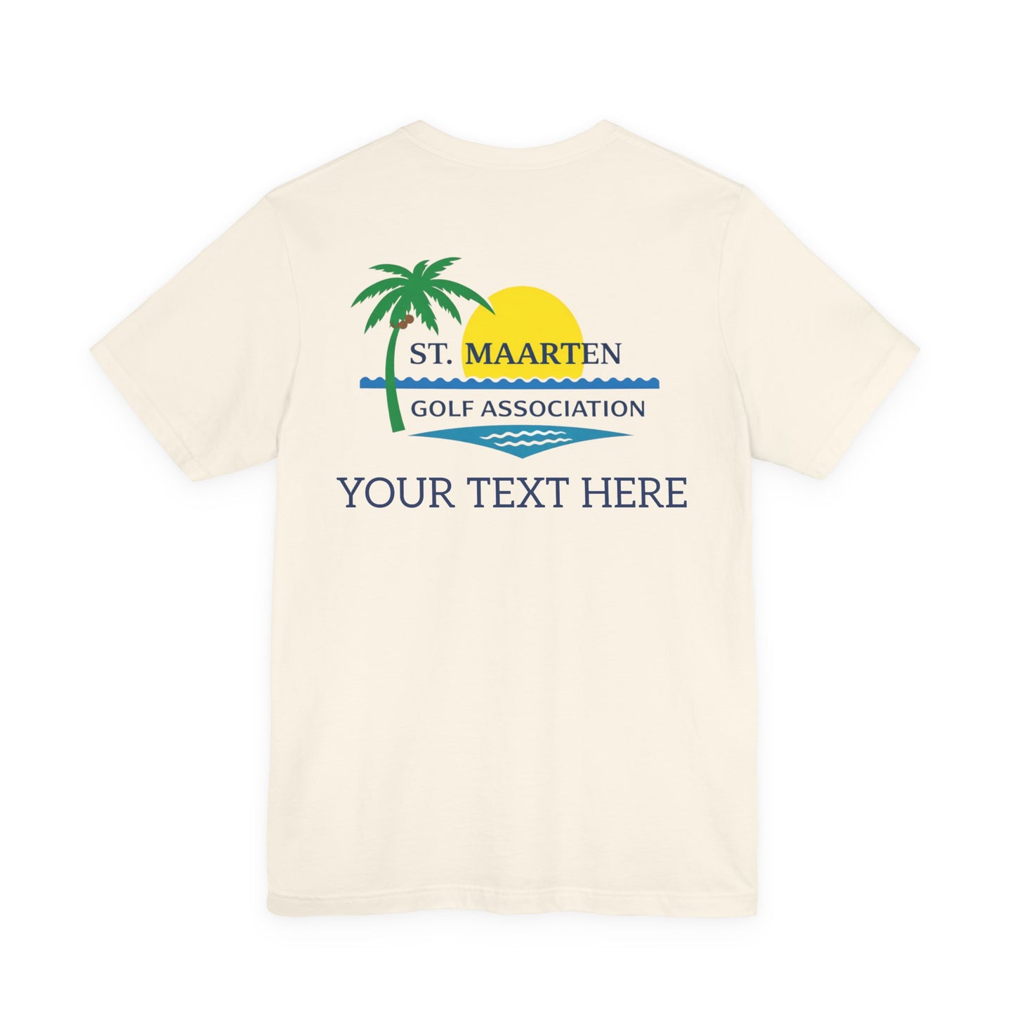 St.Maarten Golf Association Unisex Jersey Short Sleeve Tee