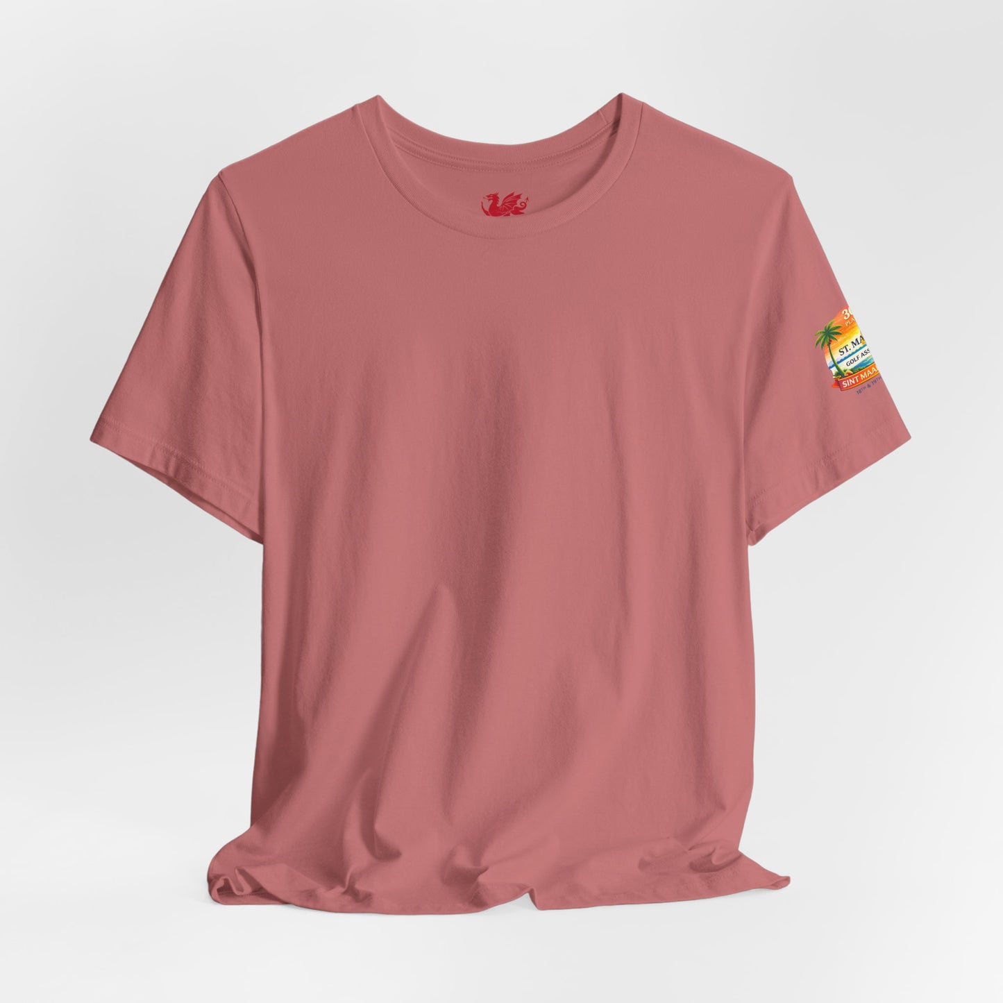 St. Maarten Golf Association Tee — Customizable Island Sunset T-Shirt