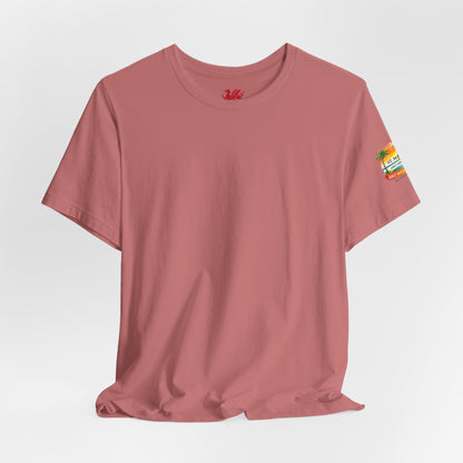 St. Maarten Golf Association Tee — Customizable Island Sunset T-Shirt