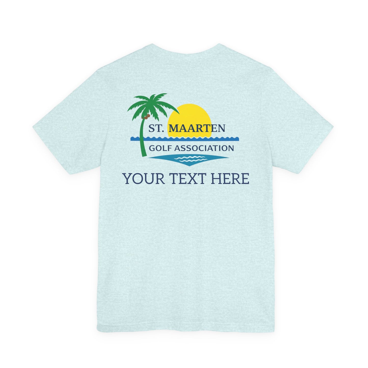 St.Maarten Golf Association Unisex Jersey Short Sleeve Tee