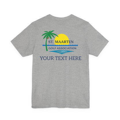 St.Maarten Golf Association Unisex Jersey Short Sleeve Tee