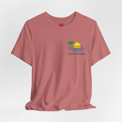 St.Maarten Golf Association Unisex Jersey Short Sleeve Tee