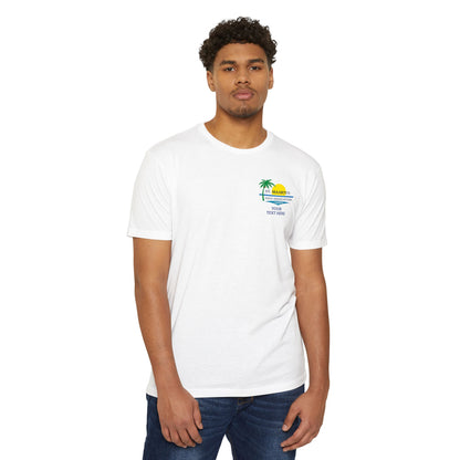 SMGA Classic Unisex Golf T-Shirt. Official Sint Maarten Golf Association Apparel